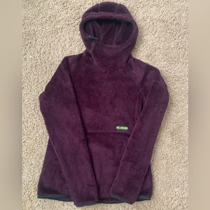 W’s small hi loft Melanzana hoody